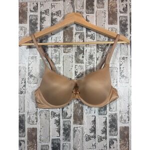 Victoria's Secret Full Coverage Bra Womens 36B Tan Underwire Lined